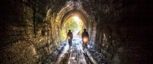 Cyclists-Inside-Spooners-Tunnel