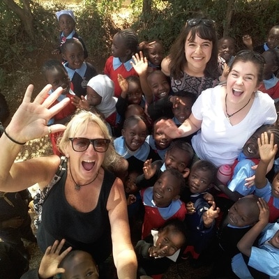 Denise and Helping hand africa tours