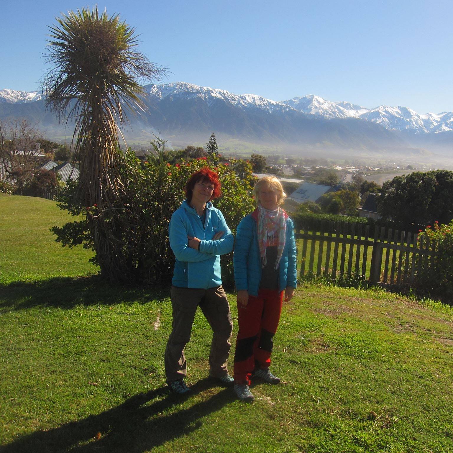 Manu and Vladka your hosts at Mediterranean Motel Kaikoura