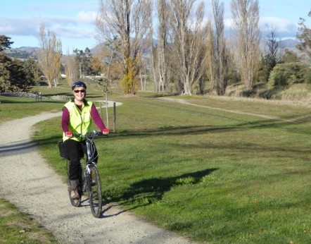 Blenheim bike trails - by the river